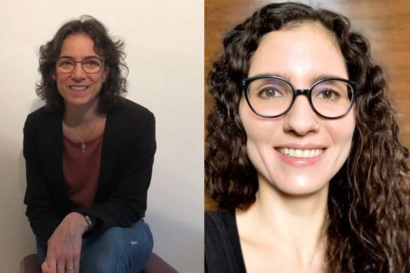 Myriam Schaller (l.), Lupus-Betroffene, und Dr. med. Aylin Canbek (r.), Assistenzärztin in der Klinik für Rheumatologie am Universitätsspital Zürich tauschen sich mit Moderator Hannes Diggelmann vor dem Mikrofon aus. Myriam Schaller (l.), Lupus-Betroffene, und Dr. med. Aylin Canbek (r.), Assistenzärztin in der Klinik für Rheumatologie am Universitätsspital Zürich tauschen sich mit Moderator Hannes Diggelmann vor dem Mikrofon aus.