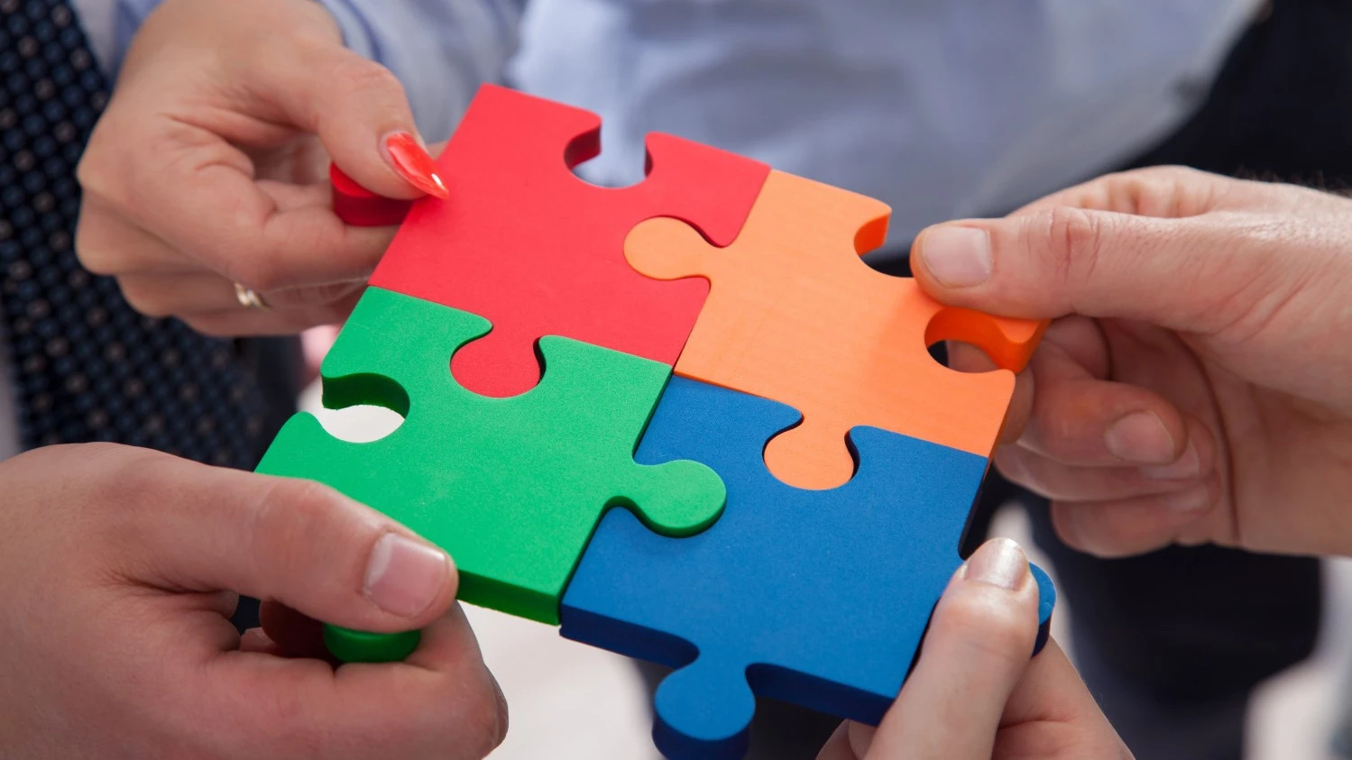 Puzzle Symbol Gemeinschaft Puzzle Symbol Gemeinschaft