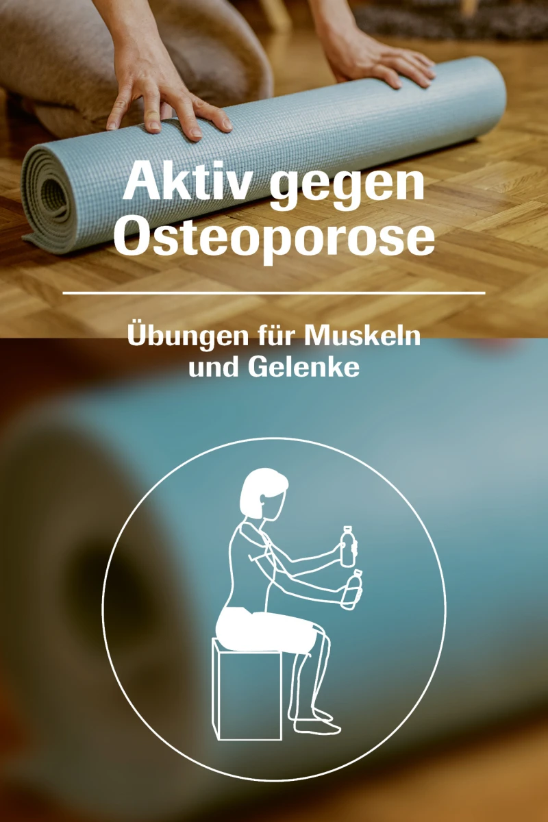 Aktiv gegen Osteoporose Faltblatt Cover Aktiv gegen Osteoporose Faltblatt Cover