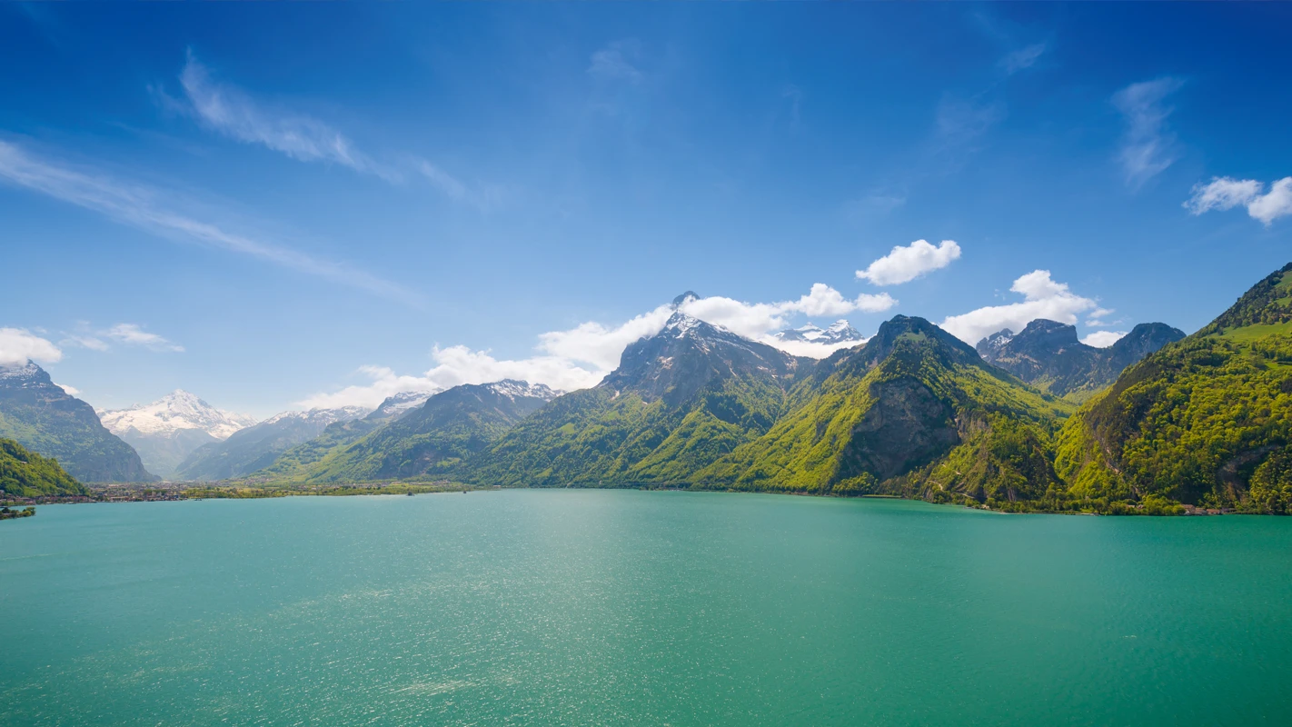 Uri und Schwyz Urnersee und Berge