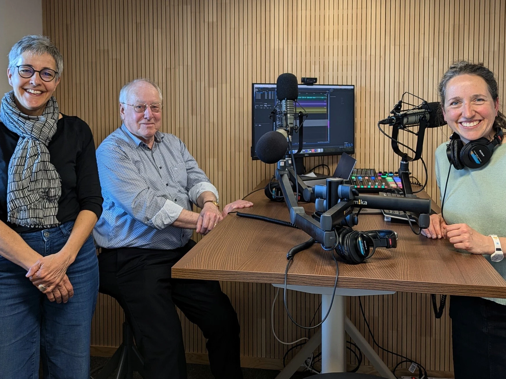 Podcast-Gäste Monika Bänziger und Martin Mäder zum Thema Sturzprävention Podcast-Gäste Monika Bänziger und Martin Mäder zum Thema Sturzprävention
