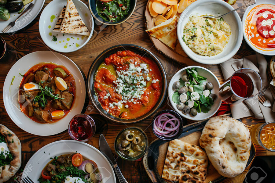 227089312 there is a variety of food on the table including pizza different ingredients recipes dishes 227089312 there is a variety of food on the table including pizza different ingredients recipes dishes