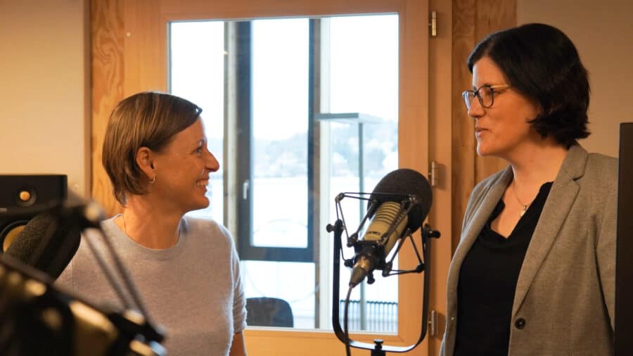 Caroline Ospelt und Isabelle Steeb