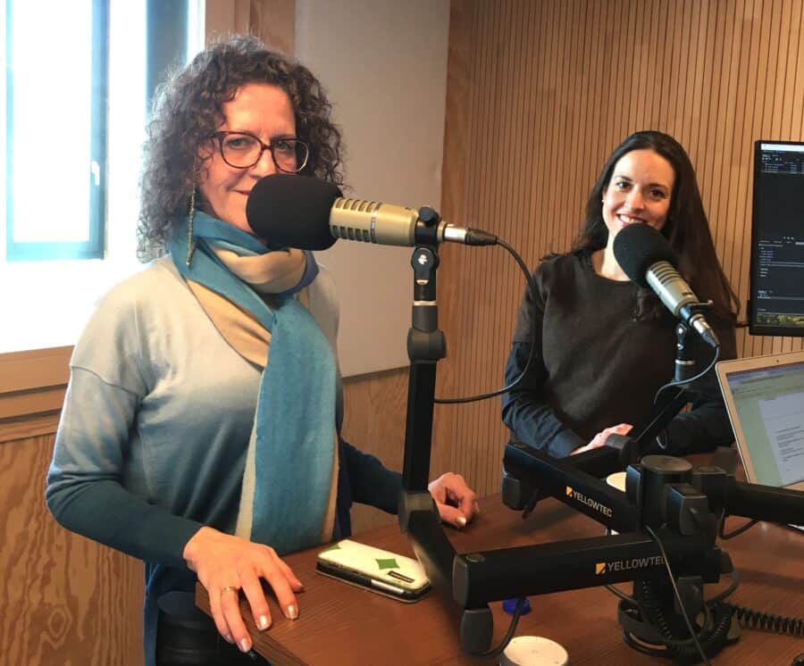 Serena Bitterli (l.) und Judith Everts (r.)