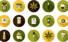 Cannabis Icons I Stock 1085450204