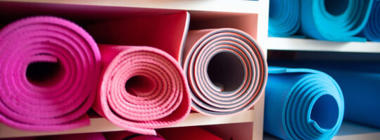 Yogamatten i Stock 13004844711