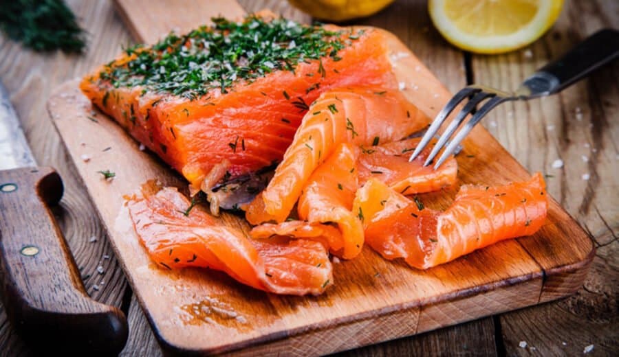 Lachs Omega-3-Fettsäure - © Fotolia Lachs