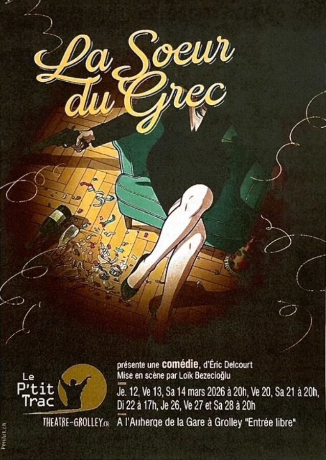 Affiche theatre Grolley