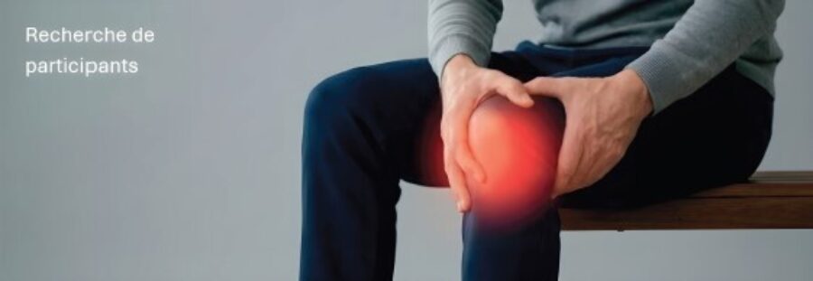 Photo etude genou CHUV